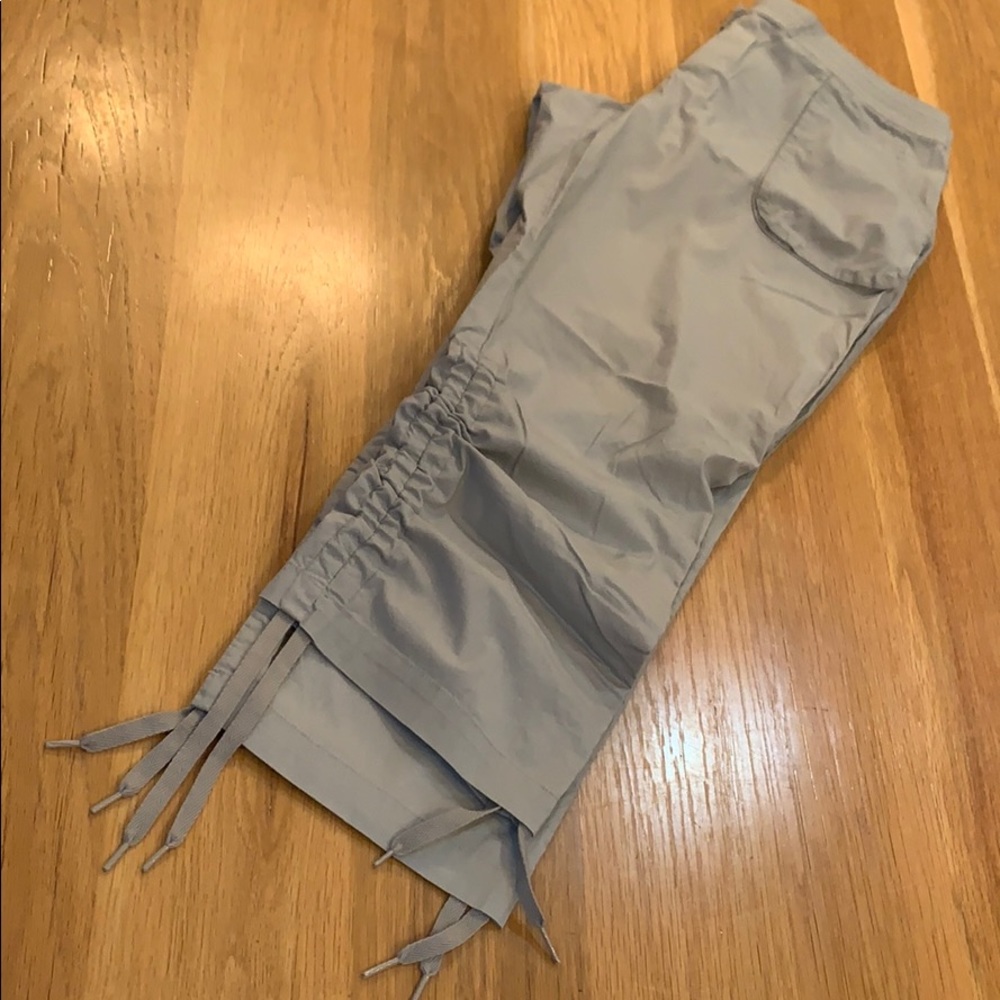FOCUS LiFESTYLE Cargo Style Gather Hem Pants 12